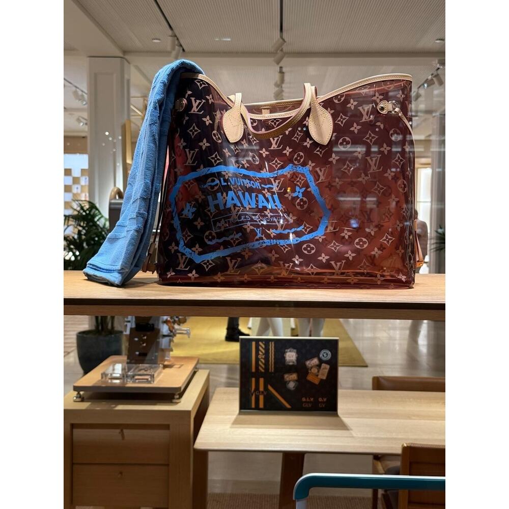 Louis Vuitton Hawaii 2025 PVC Monogram HAWAII Neverfull GM M14490  ltd rare